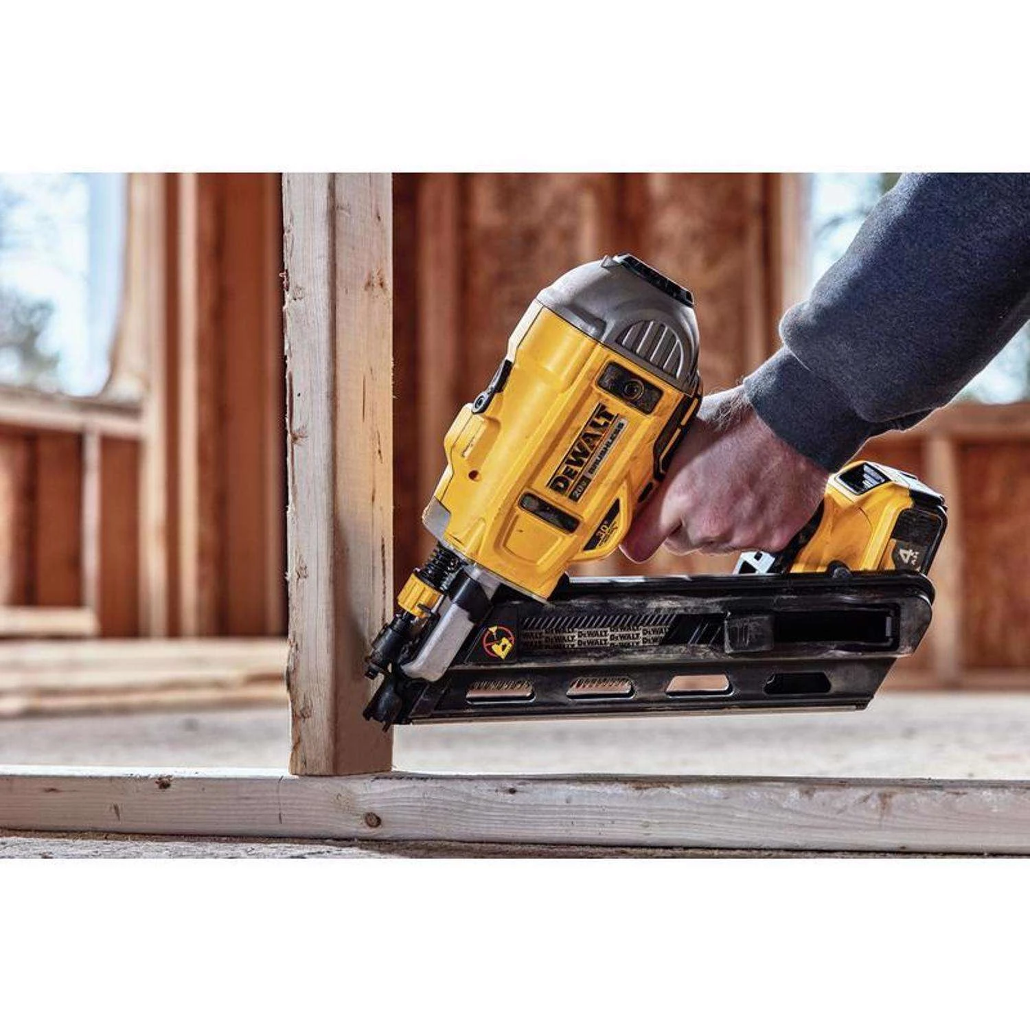 DeWalt 20V MAX Cordless 30 Deg Framing Nailer 20 V 12 DeWalt 20V MAX Cordless 30 Deg Framing Nailer 20 V - Image 10