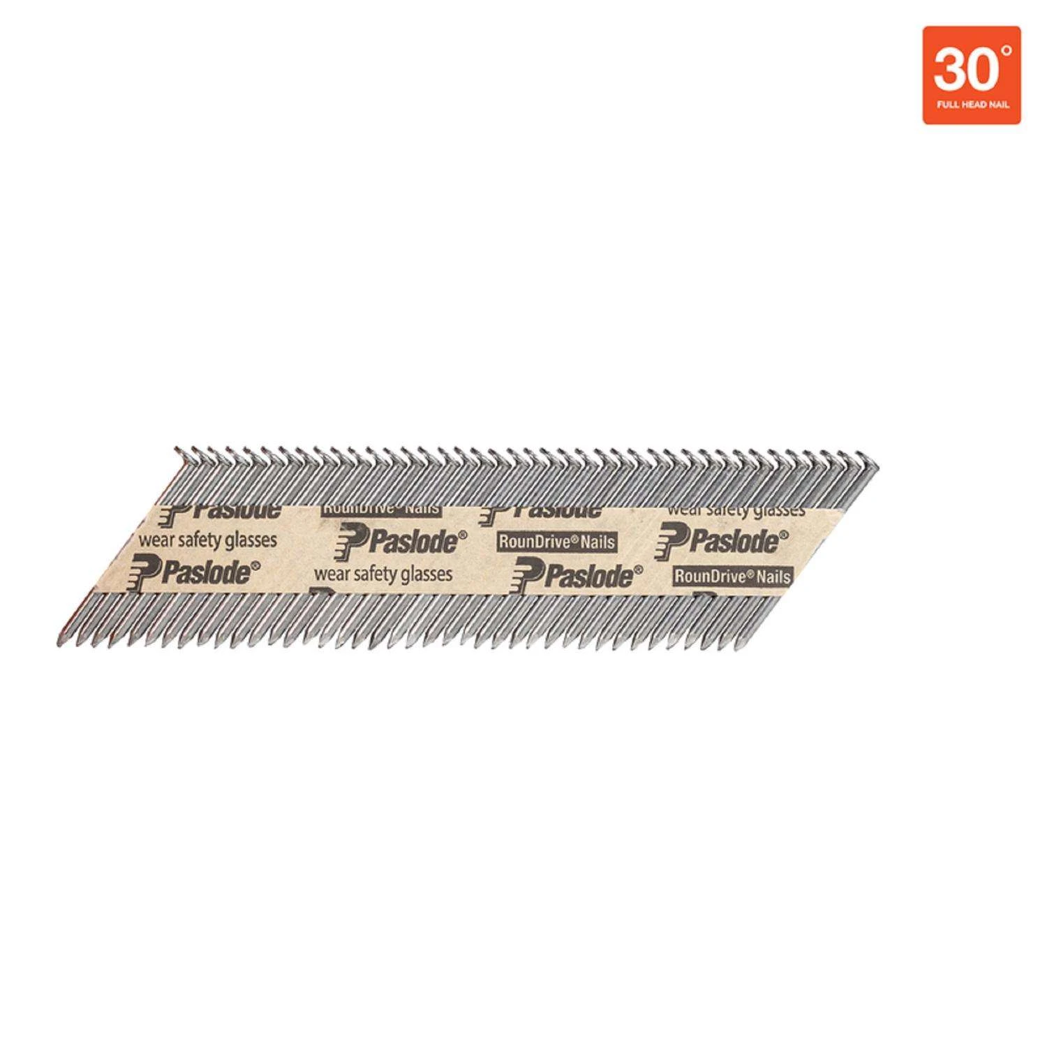 Paslode RounDrive 2 In. Angled Strip Brite Framing Nails 30 Deg 5,500 Pk 4 Paslode RounDrive 2 In. Angled Strip Brite Framing Nails 30 Deg 5,500 Pk - Image 2