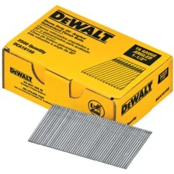 Senco Arrow Shop 31 DeWalt 1-1/2 In. 16 Ga. Angled Strip Bright Finish Nails 20 Deg 2,500 Pk