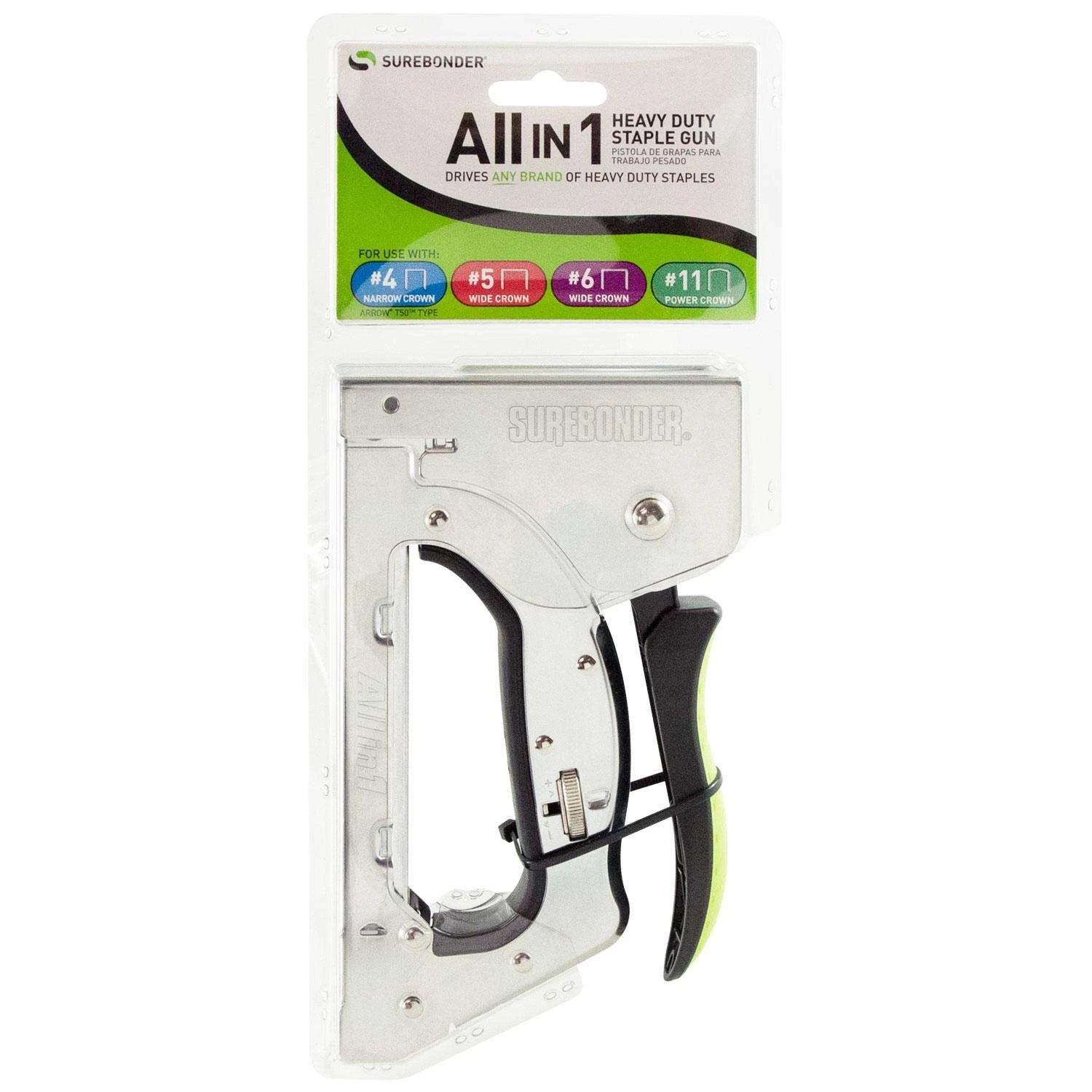 Surebonder All-In-One 18 Ga. Any Size In. Staple Gun 4 Surebonder All-In-One 18 Ga. Any Size In. Staple Gun - Image 2