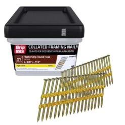 Grip-Rite 2-3/8 In. 12 Ga. Plastic Strip Bright Framing Nails 21 Deg 1000 Pk 6 Grip-Rite 2-3/8 In. 12 Ga. Plastic Strip Bright Framing Nails 21 Deg 1000 Pk -Senco Arrow Shop 1039d660 ed18 47db bf68 9b2486b83724