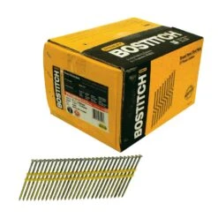 Bostitch 3-1/4 In. Angled Strip Hot-Dip Galvanized Framing Nails 21 Deg 4,000 Pk