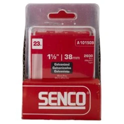 Senco 1-1/2 In. 23 Ga. Straight Strip Galvanized Micro Pins 2,600 Pk 11 Senco 1-1/2 In. 23 Ga. Straight Strip Galvanized Micro Pins 2,600 Pk -Senco Arrow Shop 22b06e2a 5888 43de a769 314bcf68d15e