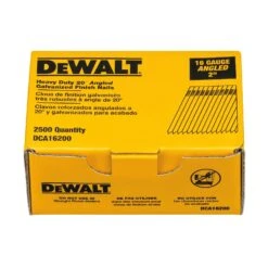 DeWalt 2 In. 16 Ga. Angled Strip Galvanized Finish Nails 20 Deg 2,500 Pk 7 DeWalt 2 In. 16 Ga. Angled Strip Galvanized Finish Nails 20 Deg 2,500 Pk -Senco Arrow Shop 2492087d 788b 4e20 b7f0 3da3aadd3a22