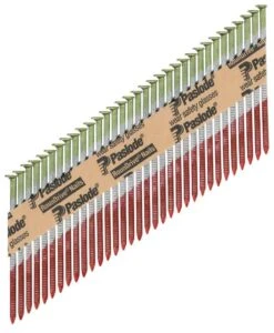 Paslode RounDrive 3-1/4 In. Angled Strip Hot-Dip Galvanized Framing Nails 30 Deg 2000 Pk