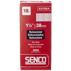 Senco 1-1/2 In. 18 Ga. Straight Strip Galvanized Brad Nails 5000 Pk 10 Senco 1-1/2 In. 18 Ga. Straight Strip Galvanized Brad Nails 5000 Pk -Senco Arrow Shop 31c66998 ee8c 41ba 8bdd dc59f270b0e1