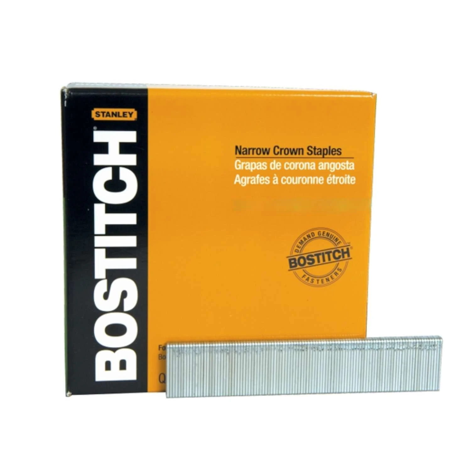 Bostitch SX 7/32 In. W X 1-3/16 In. L 18 Ga. Narrow Crown Staples 3000 Pk 3 Bostitch SX 7/32 In. W X 1-3/16 In. L 18 Ga. Narrow Crown Staples 3000 Pk
