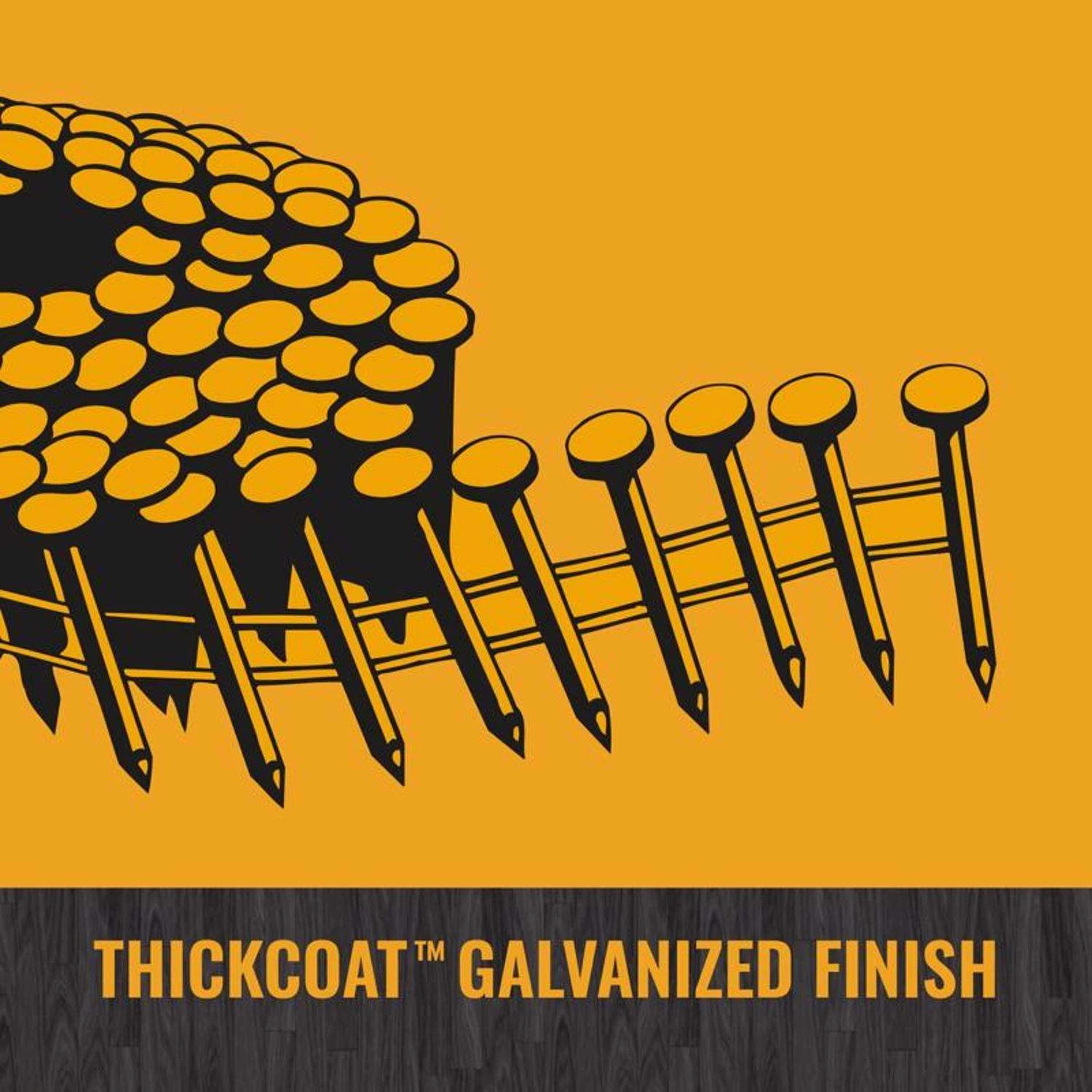 Bostitch 1-1/4 In. Wire Coil Galvanized Roofing Nails 15 Deg 7200 Pk 5 Bostitch 1-1/4 In. Wire Coil Galvanized Roofing Nails 15 Deg 7200 Pk - Image 3