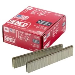 Senco 1/4 In. W X 3/4 In. L 18 Ga. Narrow Crown Finish Staples 5000 Pk 8 Senco 1/4 In. W X 3/4 In. L 18 Ga. Narrow Crown Finish Staples 5000 Pk -Senco Arrow Shop 485e1565 dec6 4f48 be48 7818243ea973