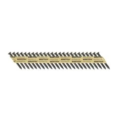 Bostitch StrapShot 2-1/2 In. 10 Ga. Paper Strip Galvanized Metal Connector Nails 35 Deg 1,000 Pk