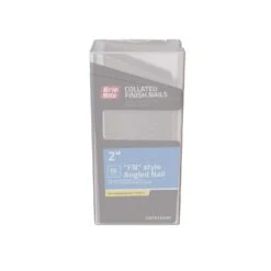 Grip-Rite 2 In. 15 Ga. Angled Strip Electro Galvanized Finish Nails 1000 Pk