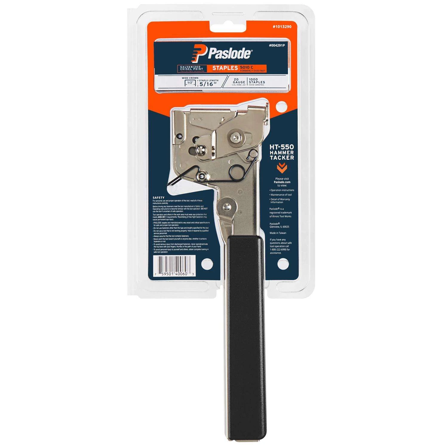 Paslode 20 Ga. 1/2 In. Stapler Hammer Tacker 4 Paslode 20 Ga. 1/2 In. Stapler Hammer Tacker - Image 2