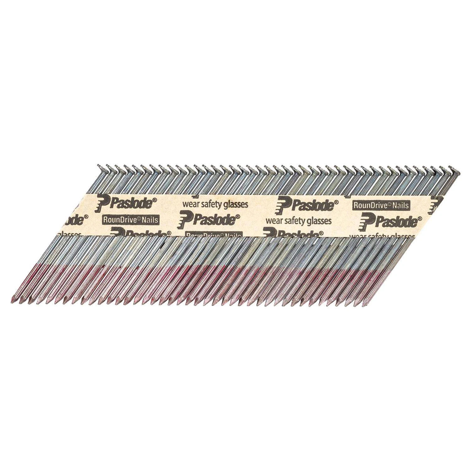 Paslode RounDrive 3-1/2 In. Paper Strip Brite Framing Nails 30 Deg 2500 Pk 3 Paslode RounDrive 3-1/2 In. Paper Strip Brite Framing Nails 30 Deg 2500 Pk