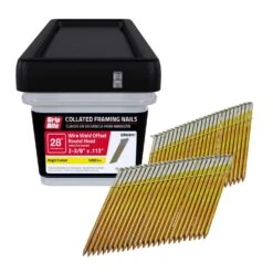 Grip-Rite 2-3/8 In. Angled Strip Bright Framing Nails 28 Deg 1000 Pk -Senco Arrow Shop 7aaa2936 bd41 4f0b aaf2 d66f648f32f0