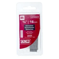Senco 5/8 In. 23 Ga. Straight Strip Galvanized Micro Pins 2,600 Pk 8 Senco 5/8 In. 23 Ga. Straight Strip Galvanized Micro Pins 2,600 Pk -Senco Arrow Shop 84cf7604 aabf 481f 9510 c9bcfc7fe3b3