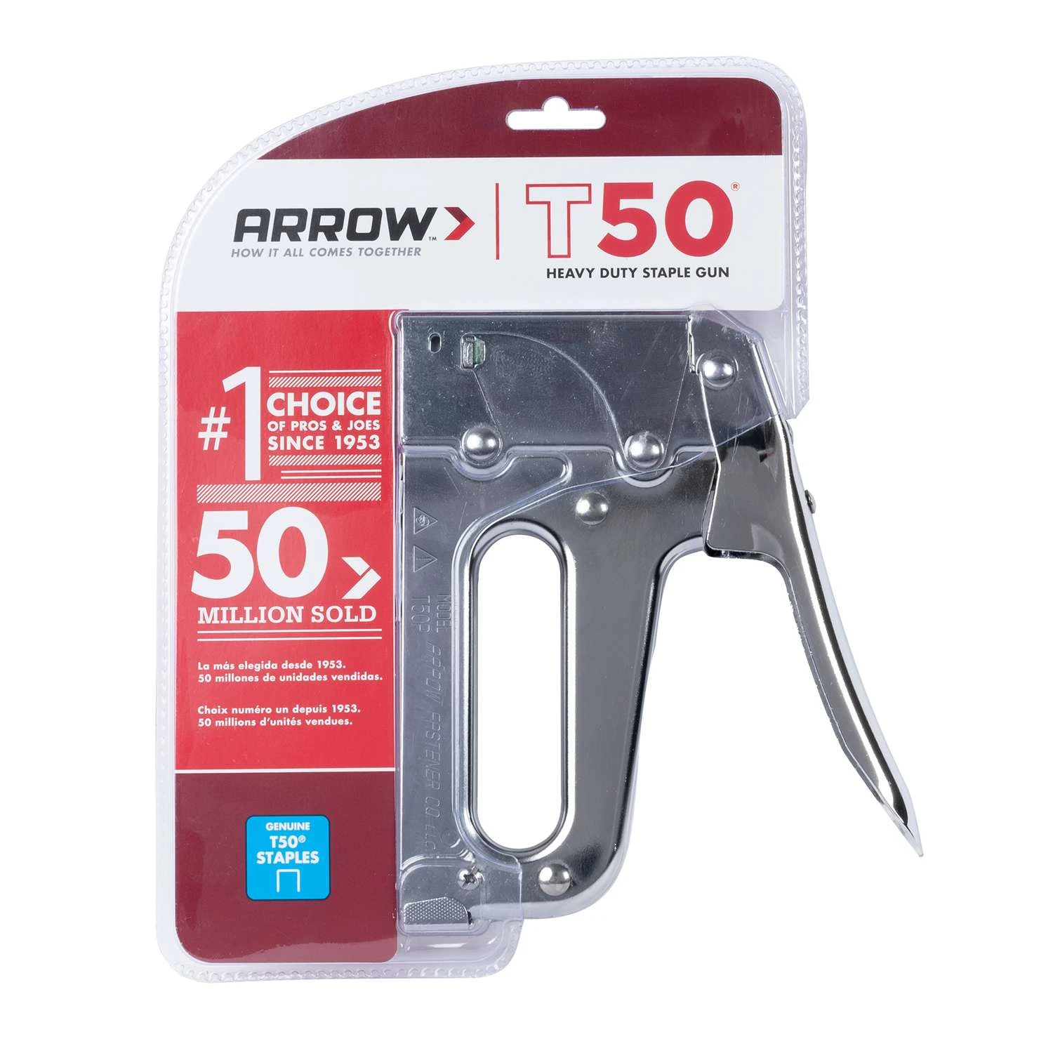 Arrow T50 3/8 In. Heavy Duty Stapler 4 Arrow T50 3/8 In. Heavy Duty Stapler - Image 2