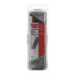 Porter Cable 1-1/4 In. 15 Ga. Angled Strip Bright Finish Nails 34 Deg 1,000 Pk
