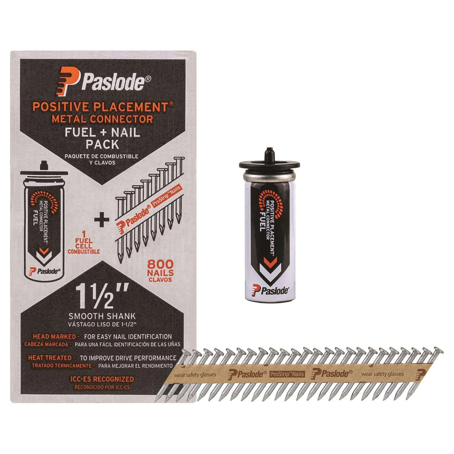 Paslode ProStrip 1-1/2 In. Paper Strip Galvanized Fuel And Nail Kit 30 Deg 1 Pk 3 Paslode ProStrip 1-1/2 In. Paper Strip Galvanized Fuel And Nail Kit 30 Deg 1 Pk
