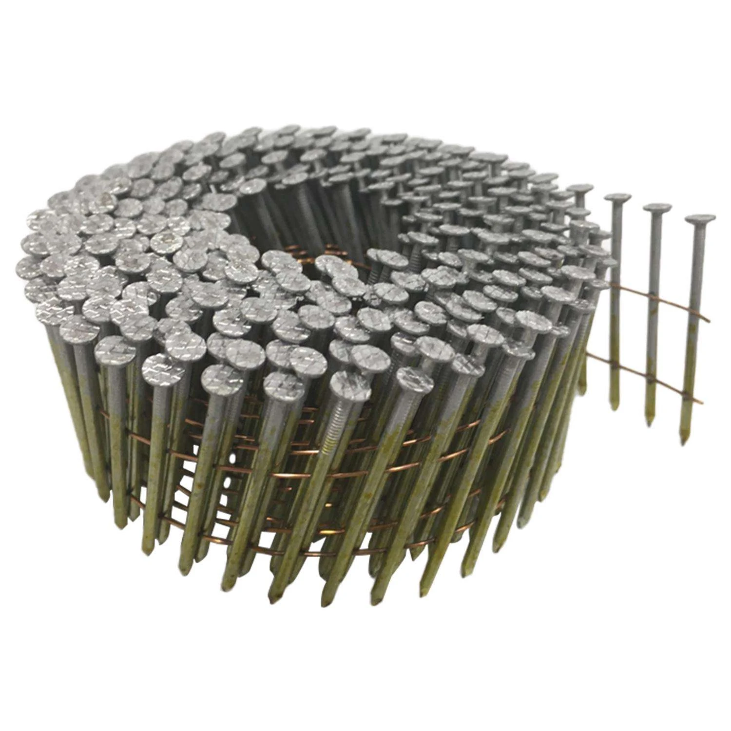 Metabo HPT 2 In. Wire Coil Electro Galvanized Siding Nails 16 Deg 3600 Pk 3 Metabo HPT 2 In. Wire Coil Electro Galvanized Siding Nails 16 Deg 3600 Pk