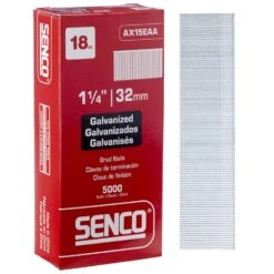 Senco 1-1/4 In. 18 Ga. Straight Strip Galvanized Brad Nails 5000 Pk -Senco Arrow Shop 91ebf54e 0ab8 4754 a41b 2e475a644524