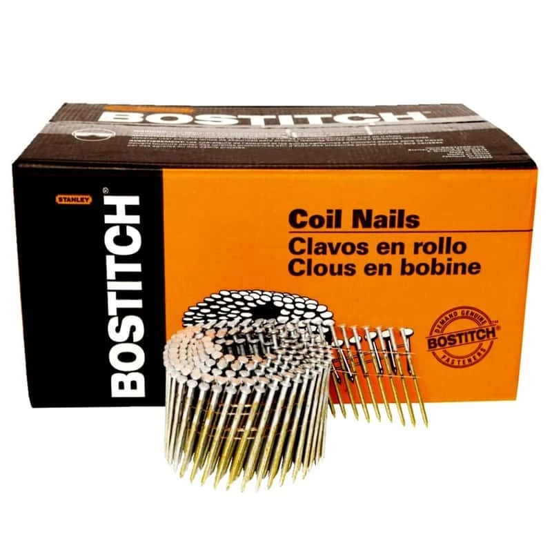 Bostitch 2-1/2 In. 13 Ga. Angled Coil Galvanized Nails 2,700 Pk 3 Bostitch 2-1/2 In. 13 Ga. Angled Coil Galvanized Nails 2,700 Pk