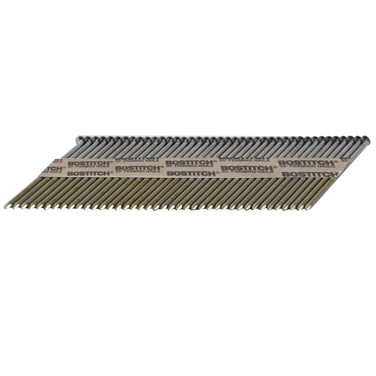 Bostitch 3-1/4 In. Angled Strip Coated Framing Nails 33 Deg 2,500 Pk 3 Bostitch 3-1/4 In. Angled Strip Coated Framing Nails 33 Deg 2,500 Pk