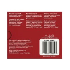Arrow T50 3/8 In. W X 1/4 In. L 18 Ga. Flat Crown Heavy Duty Staples 5000 Pk 11 Arrow T50 3/8 In. W X 1/4 In. L 18 Ga. Flat Crown Heavy Duty Staples 5000 Pk -Senco Arrow Shop a13849a0 0125 4c87 a669 c90fce3168ab