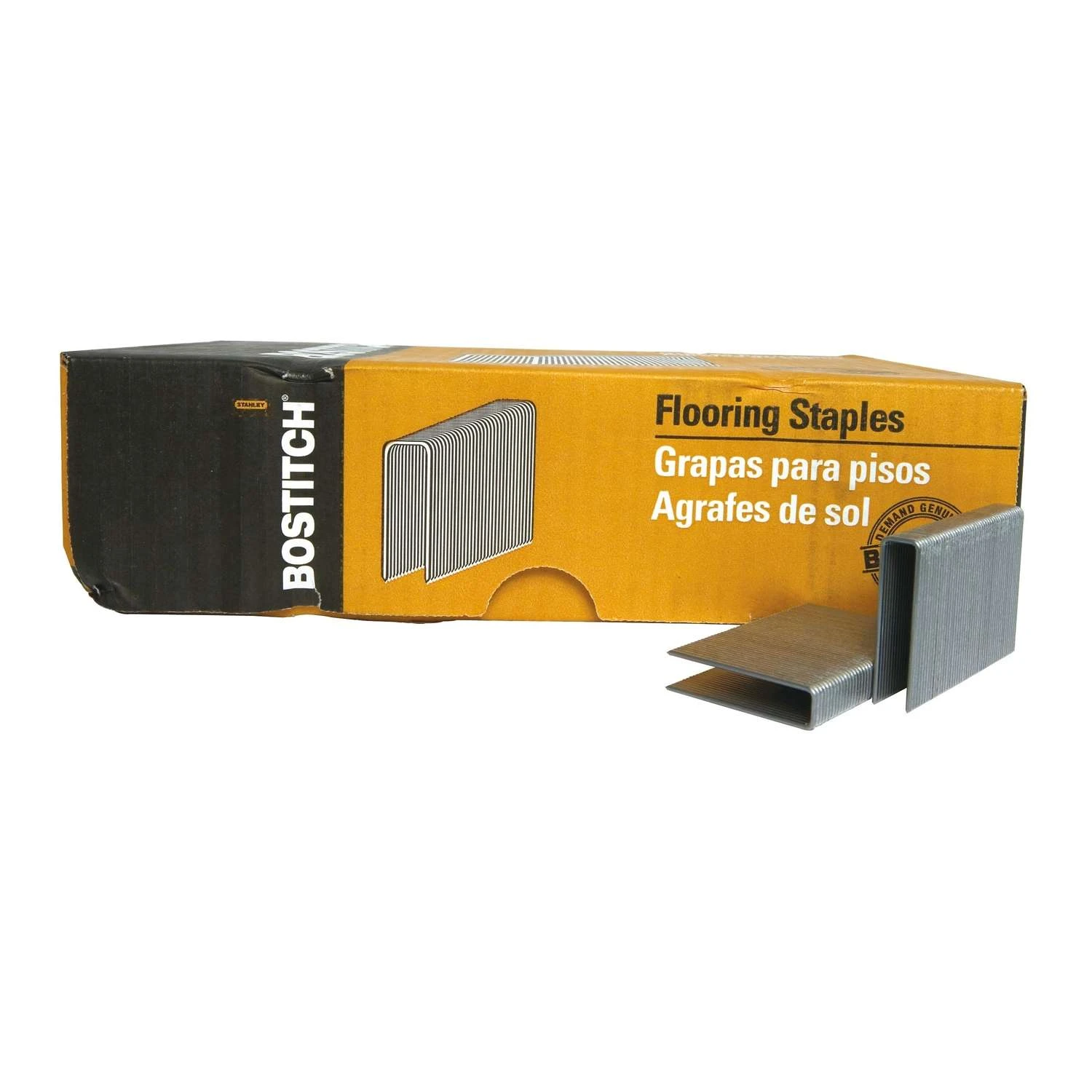 Bostitch 1/2 In. W X 2 In. L 15-1/2 Ga. Medium Crown Flooring Staples 7728 Pk 3 Bostitch 1/2 In. W X 2 In. L 15-1/2 Ga. Medium Crown Flooring Staples 7728 Pk