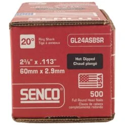 Senco 2-3/8 In. 15 Ga. Angled Strip Hot-Dip Galvanized Framing Nails 20 Deg 2500 Pk -Senco Arrow Shop a6d93ce1 9e7b 4802 8891 4cb174c08aa9