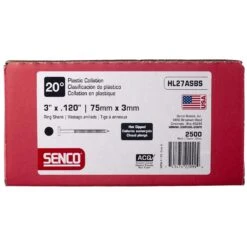 Senco 3 In. 16 Ga. Angled Strip Hot-Dip Galvanized Framing Nails 20 Deg 2500 Pk 7 Senco 3 In. 16 Ga. Angled Strip Hot-Dip Galvanized Framing Nails 20 Deg 2500 Pk -Senco Arrow Shop ad6ebcb9 b2a0 4ced b3a6 d62e90ee3f00