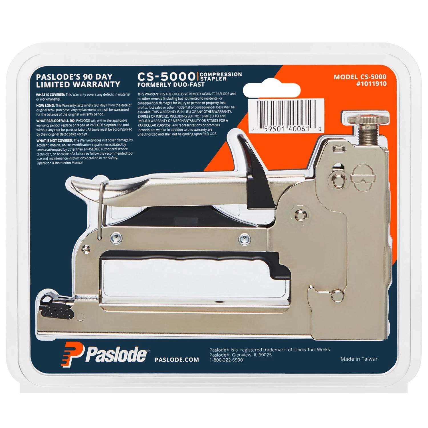 Paslode 20 Ga. 1/2 In. Compression Stapler 4 Paslode 20 Ga. 1/2 In. Compression Stapler - Image 2