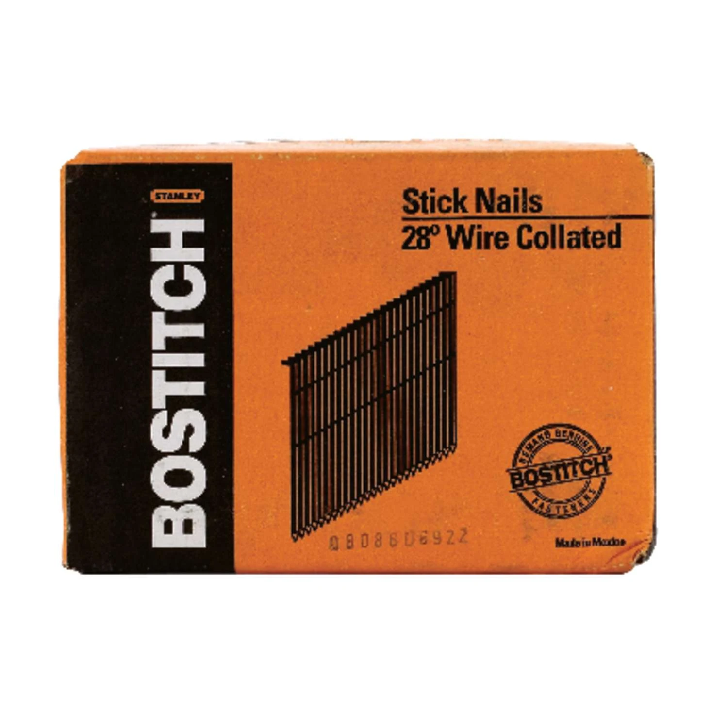 Bostitch 2 In. 11 Ga. Straight Strip Galvanized Framing Nails 28 Deg 2000 Pk 3 Bostitch 2 In. 11 Ga. Straight Strip Galvanized Framing Nails 28 Deg 2000 Pk