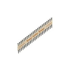 Paslode Positive Placement 2-1/2 In. Straight Strip Brite Metal Connector Nails 2500 Pk