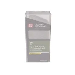 Grip-Rite 2 In. 15 Ga. Angled Strip Electro Galvanized Finish Nails 34 Deg 1000 Pk