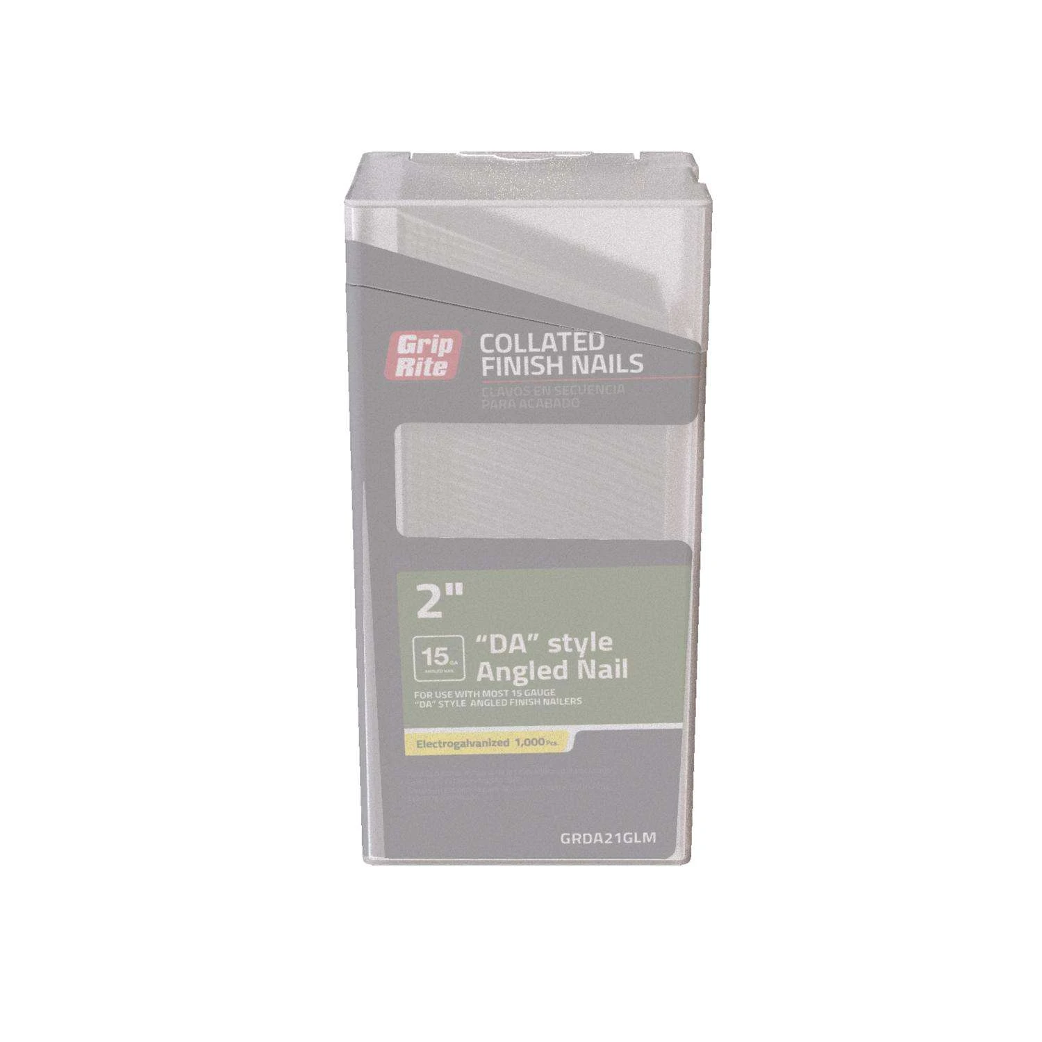 Grip-Rite 2 In. 15 Ga. Angled Strip Electro Galvanized Finish Nails 34 Deg 1000 Pk 3 Grip-Rite 2 In. 15 Ga. Angled Strip Electro Galvanized Finish Nails 34 Deg 1000 Pk