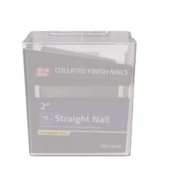 Grip-Rite 2 In. 16 Ga. Straight Strip Electro Galvanized Finish Nails 1000 Pk