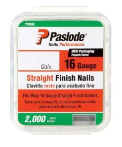 Paslode 2 In. 16 Ga. Straight Strip Galvanized Finish Nails 2000 Pk