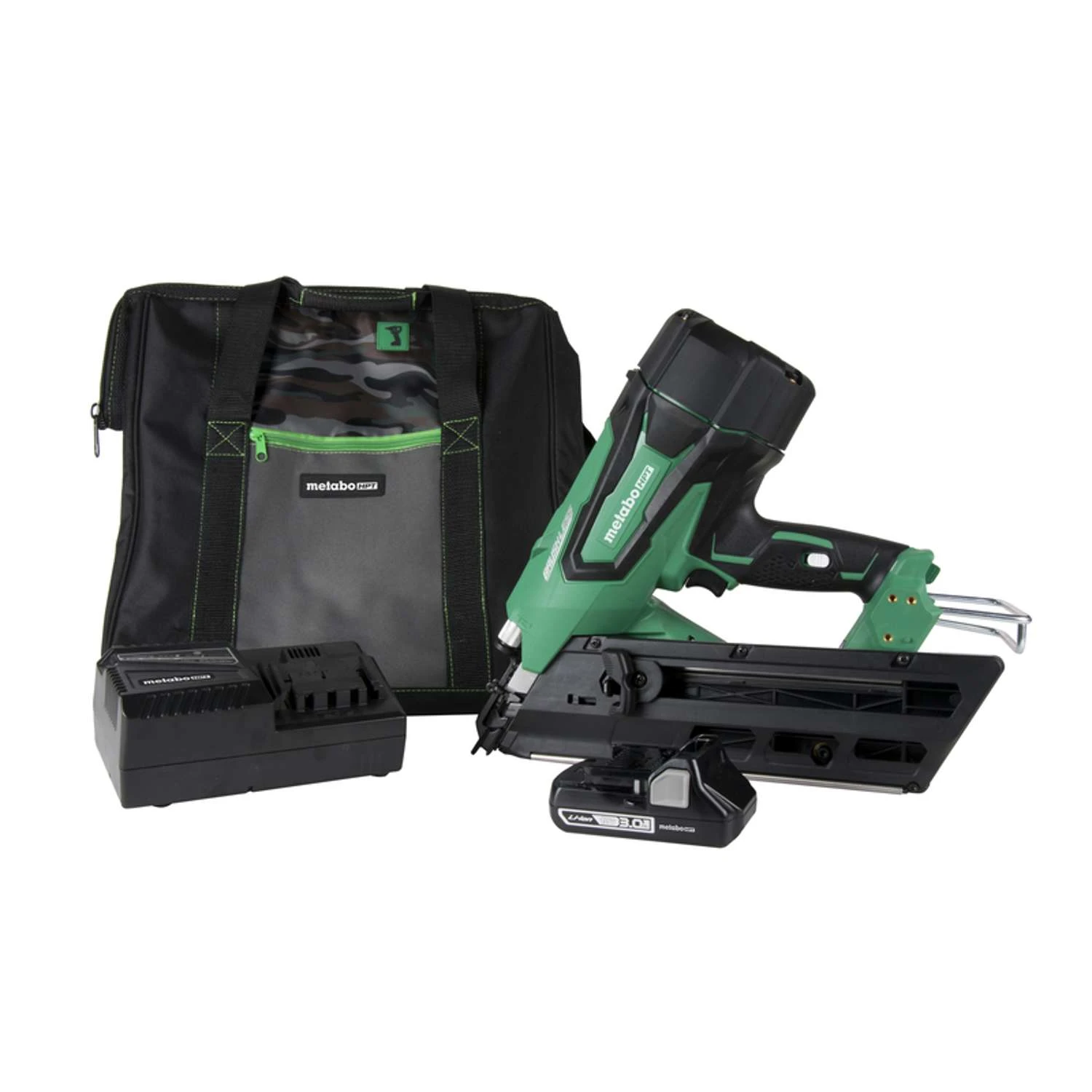 Metabo HPT 30 Ga. Cordless 30 Deg Framing Nailer Kit (Battery & Charger) 18 V 3 Metabo HPT 30 Ga. Cordless 30 Deg Framing Nailer Kit (Battery & Charger) 18 V