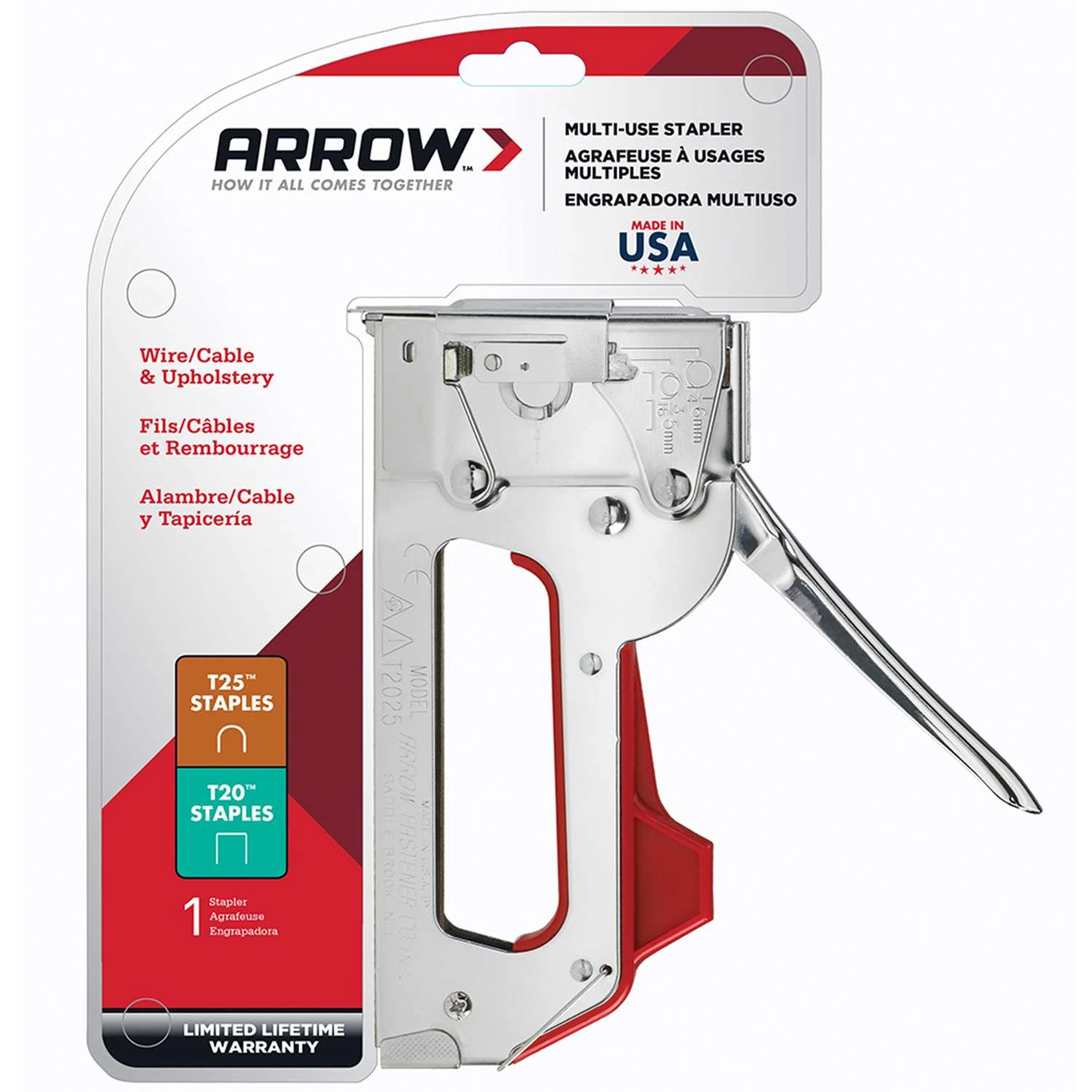 Arrow 5/16 In. Flat, Round Stapler And Tacker 4 Arrow 5/16 In. Flat, Round Stapler And Tacker - Image 2