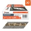 Paslode RounDrive 2-3/8 In. Angled Strip Brite Framing Nails 30 Deg 5000 Pk 1 Paslode RounDrive 2-3/8 In. Angled Strip Brite Framing Nails 30 Deg 5000 Pk -Senco Arrow Shop ef929a94 a1f4 4820 aaaa 8fdfab29d83b