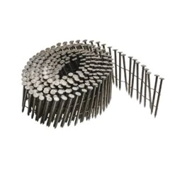Bostitch 1-1/4 In. 11 Ga. Angled Coil Stainless Steel Nails 15 Deg 3600 Pk