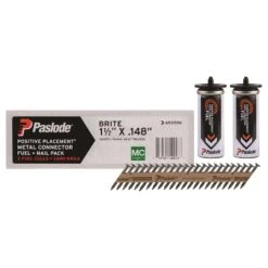 Paslode ProStrip 1-1/2 In. Paper Strip Brite Fuel And Nail Kit 30 Deg 1 Pk