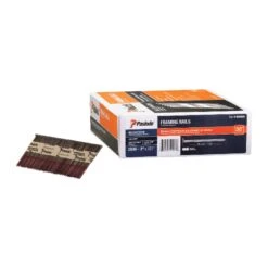 Paslode Roundrive 3 In. Angled Strip Brite Framing Nails 30 Deg 2500 Pk